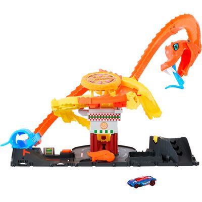 Mattel Hot Wheels® City Pizza Slam Cobra Attack Playset in None 