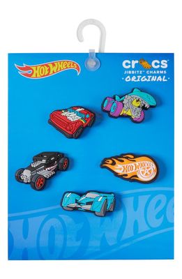 Mattel® Hot Wheels Assorted 5-Pack Jibbitz Shoe Charms in White 