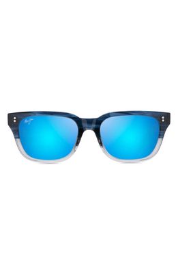 Maui Jim Likeke 54mm PolarizedPlus2 Square Sunglasses in Blue