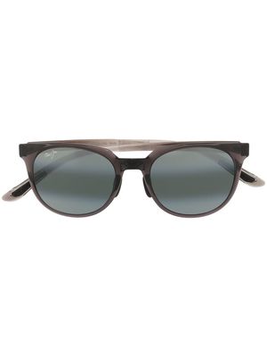 Maui Jim round-frame tinted sunglasses - Brown