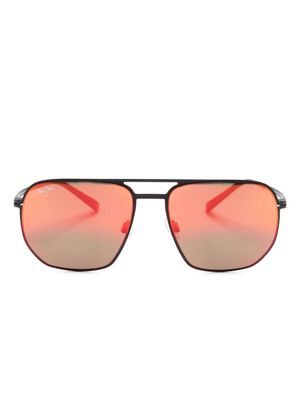 Maui Jim Shark's Cove aviator-frame sunglasses - Black