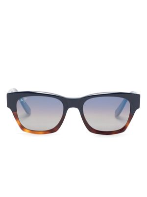 Maui Jim Valley Isle square-frame sunglasses - Blue