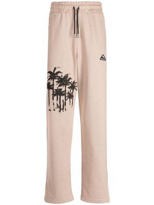Mauna Kea logo-appliqué cotton track pants - Brown