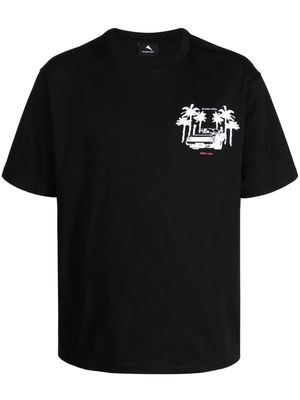 Mauna Kea Outrun cotton T-shirt - Black