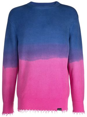 Mauna Kea ribbed-knit jumper - Blue