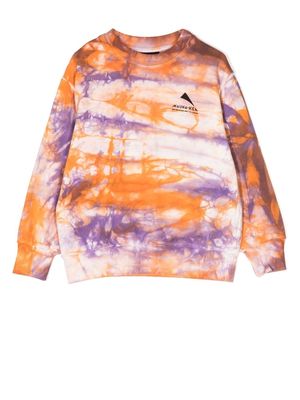 Mauna Kea tie-dye cotton sweatshirt - Multicolour