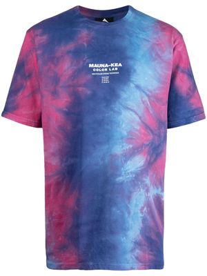 Mauna Kea tie-dye cotton T-shirt - Purple
