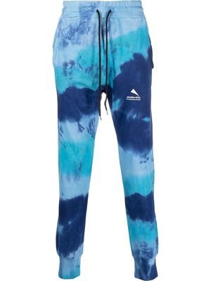 Mauna Kea tie-dye print track pants - Blue