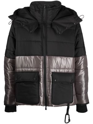 Mauna Kea two-tone padded jacket - Black