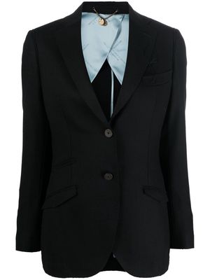 Maurizio Miri single-breasted blazer - Black