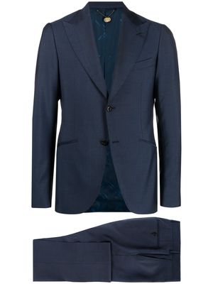 Maurizio Miri two-piece peaked lapel suit - Blue