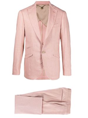 Maurizio Miri Vincent single-breasted suit - Pink
