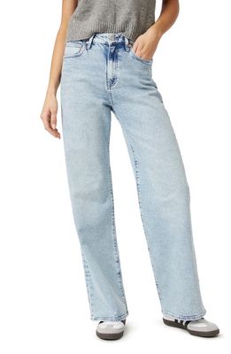 Mavi Jeans Florida High Waist Wide Leg Jeans in Bleached Recycled Blue