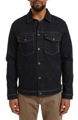Mavi Jeans Loran Organic Cotton Blend Denim Jacket in Rinse Organic Selvedge