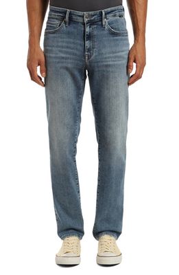 Mavi Jeans Marcus Slim Straight Leg Jeans in Ocean Wave Organic Vintage
