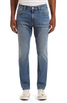 Mavi Jeans Matt Relaxed Fit Jeans in Light Brushed Feather Blue