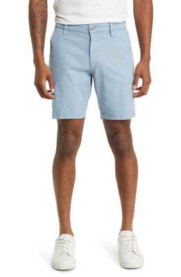 Mavi Jeans Noah Stretch Twill Flat Front Shorts in Mountain Spring Luxe Twill