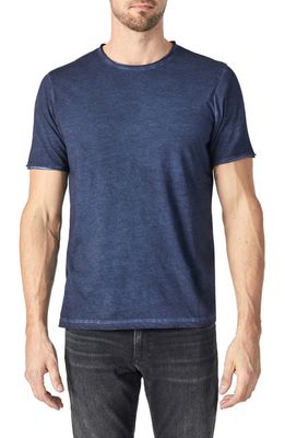 Mavi Jeans Trim Fit Overdye Cotton T-Shirt in Total Eclipse