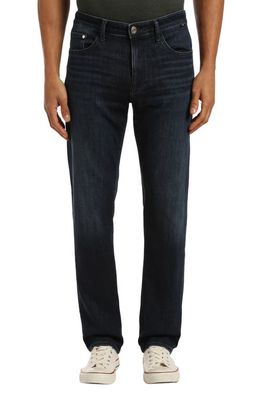 Mavi Jeans Zach Straight Leg in Deep Brushed Feather Blue