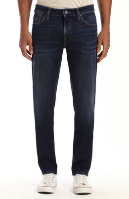 Mavi Jeans Zach Straight Leg Jeans in Deep Brushed Williamsburg