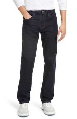 Mavi Jeans Zach Straight Leg Jeans in Rinse Feather Newport