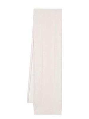 Max & Moi Aude ribbed scarf - White