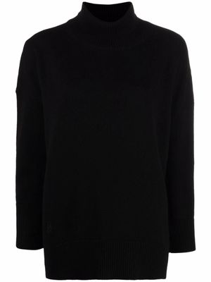 Max & Moi cashmere roll-neck jumper - Black