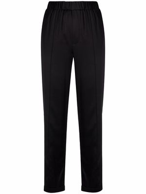 Max & Moi high-waisted pull-on trousers - Black