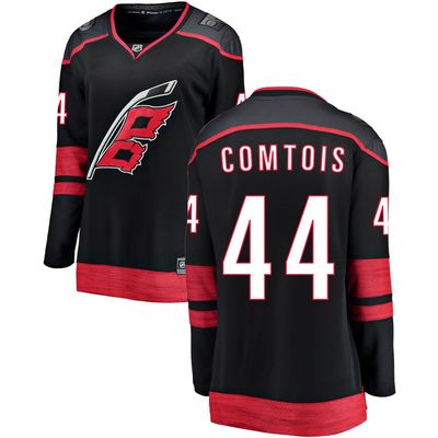 Max Comtois Women's Fanatics Branded Black Carolina Hurricanes Home Breakaway Custom Jersey