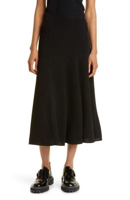Max Mara Aerosi A-Line Skirt in Black