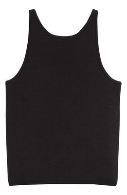 Max Mara Alfeo Wool Blend Sleeveless Sweater in Black