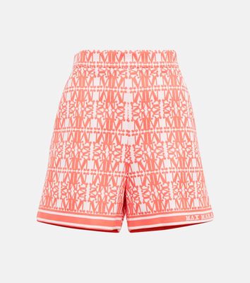 Max Mara Anagni printed jersey shorts