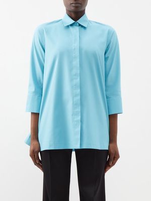 Max Mara - Berto Shirt - Womens - Turquoise