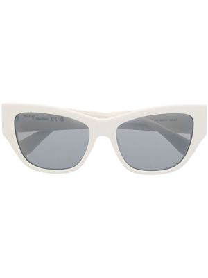 Max Mara cat-eye tinted-lens sunglasses - White