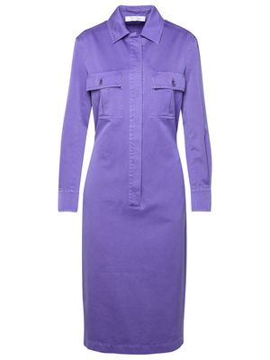 Max Mara cennare Lavender Cotton Dress