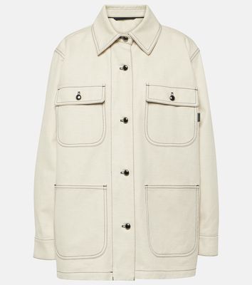 Max Mara Dardano cotton and linen jacket