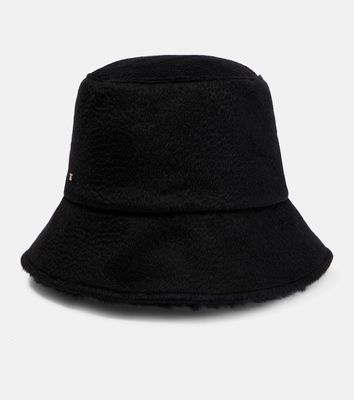 Max Mara Fiducia logo bucket hat