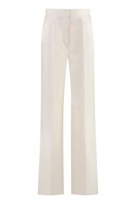 Max Mara Hangar Linen Wide Leg Trousers