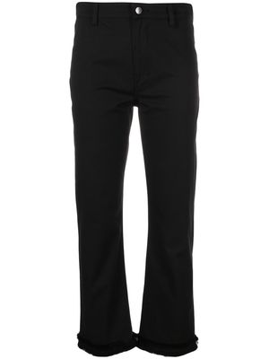 Max Mara high-waisted flared trousers - Black