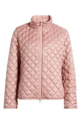 Max Mara Leisure Canga Quilted Down Jacket in Pink