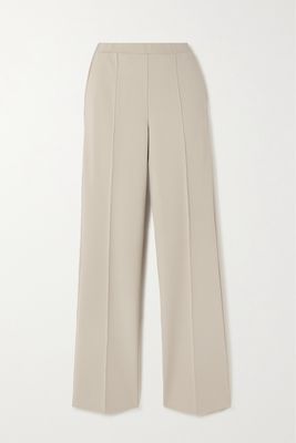 Max Mara - Leisure Ghirba Stretch-jersey Straight-leg Pants - Ivory