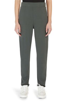 Max Mara Leisure Pesca Cotton Blend Jersey Pull-On Pants in Kaki