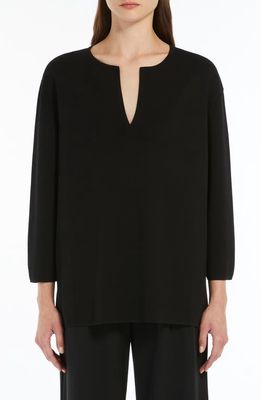 Max Mara Leisure Sottile Sweater in Black 