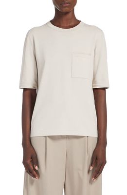 Max Mara Leisure Tahiti Elbow Sleeve Sweater in Beige 