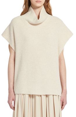 Max Mara Leisure Wool & Cashmere Blend Cowl Neck Sweater in Honey
