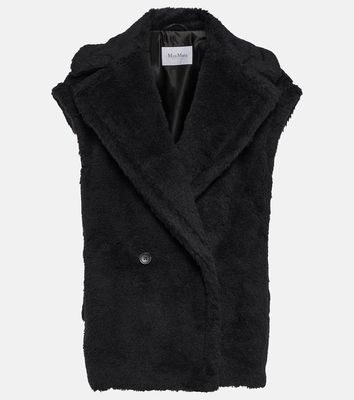 Max Mara Libano alpaca wool-blend teddy vest