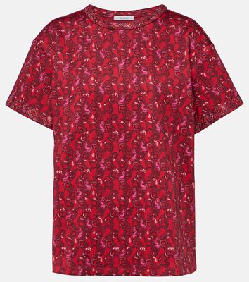 Max Mara Oidio floral jersey T-shirt