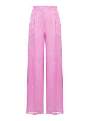 Max Mara Pianoforte High Waisted Straight-leg Pants