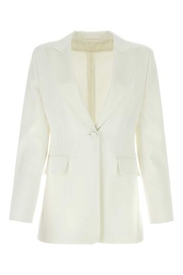 Max Mara Pianoforte White Cady Plinio Blazer