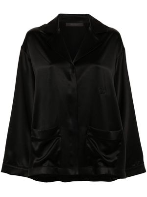 Max Mara Vasaio silk shirt - Black